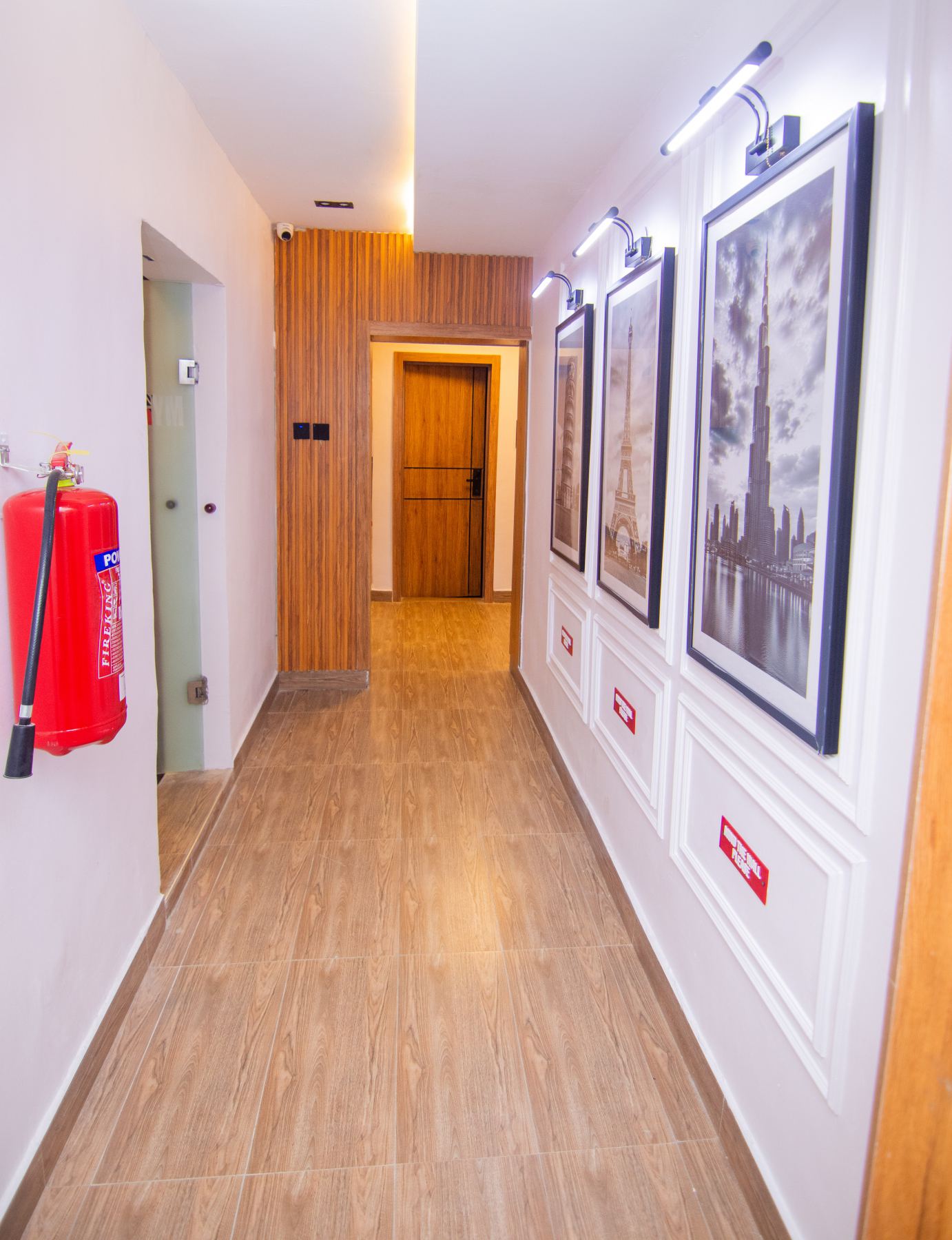 Emperor Suites walkway entry