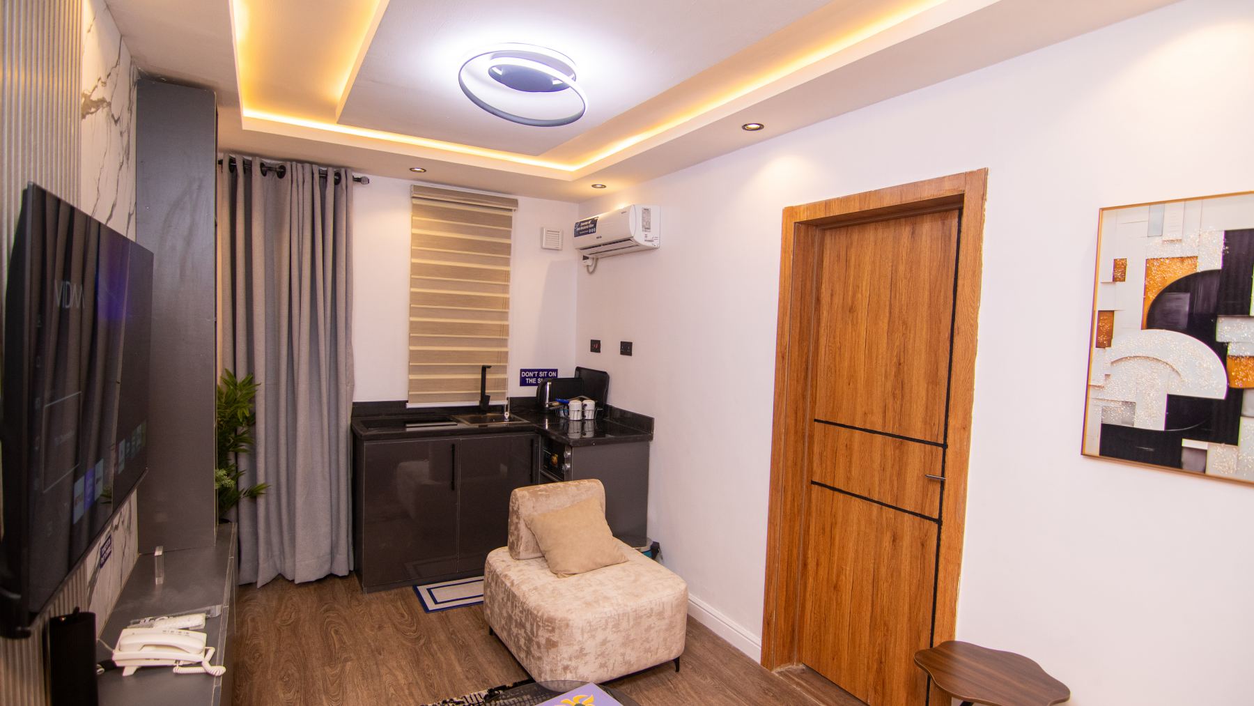 Room 103 kitchenette